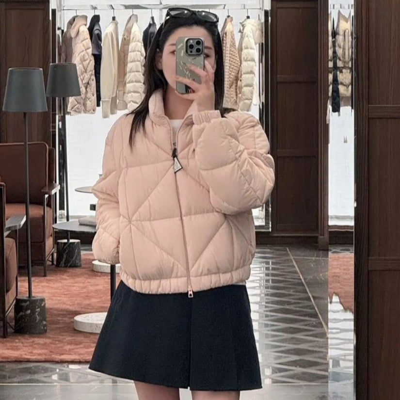 MONCRL Woman Down Jacket Pink 2 Color 's
