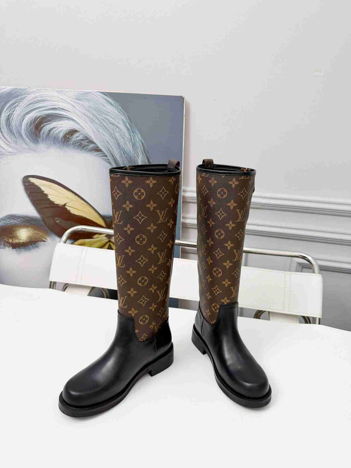 LU Boots monogram High