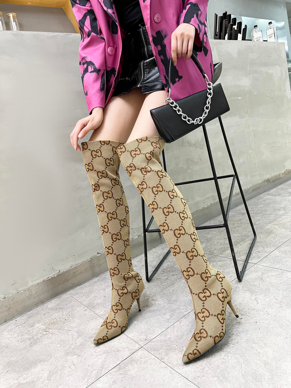 GU Boots Woman Over knee