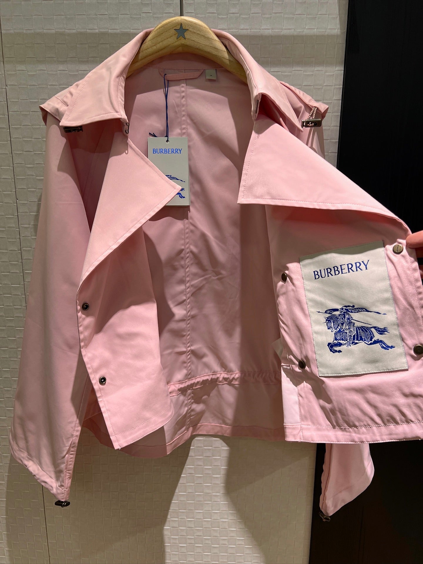 BURBBER gabardine trench  Jacket 4 Color's Limited
