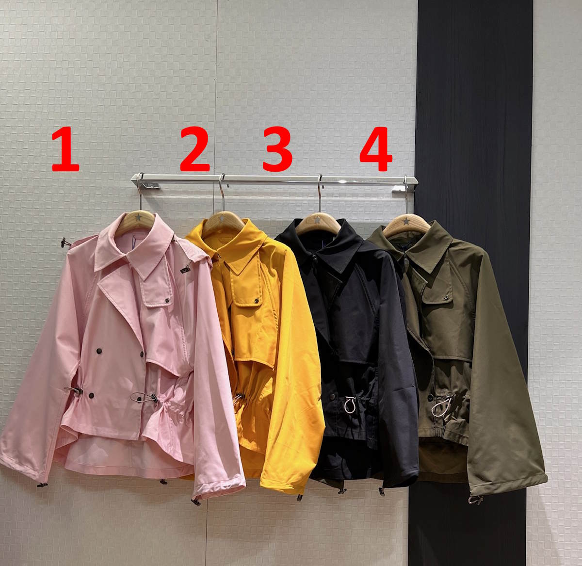 BURBBER gabardine trench  Jacket 4 Color's Limited