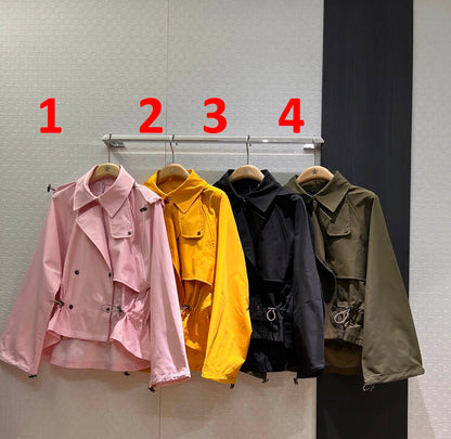 BURBBER gabardine trench  Jacket 4 Color's Limited