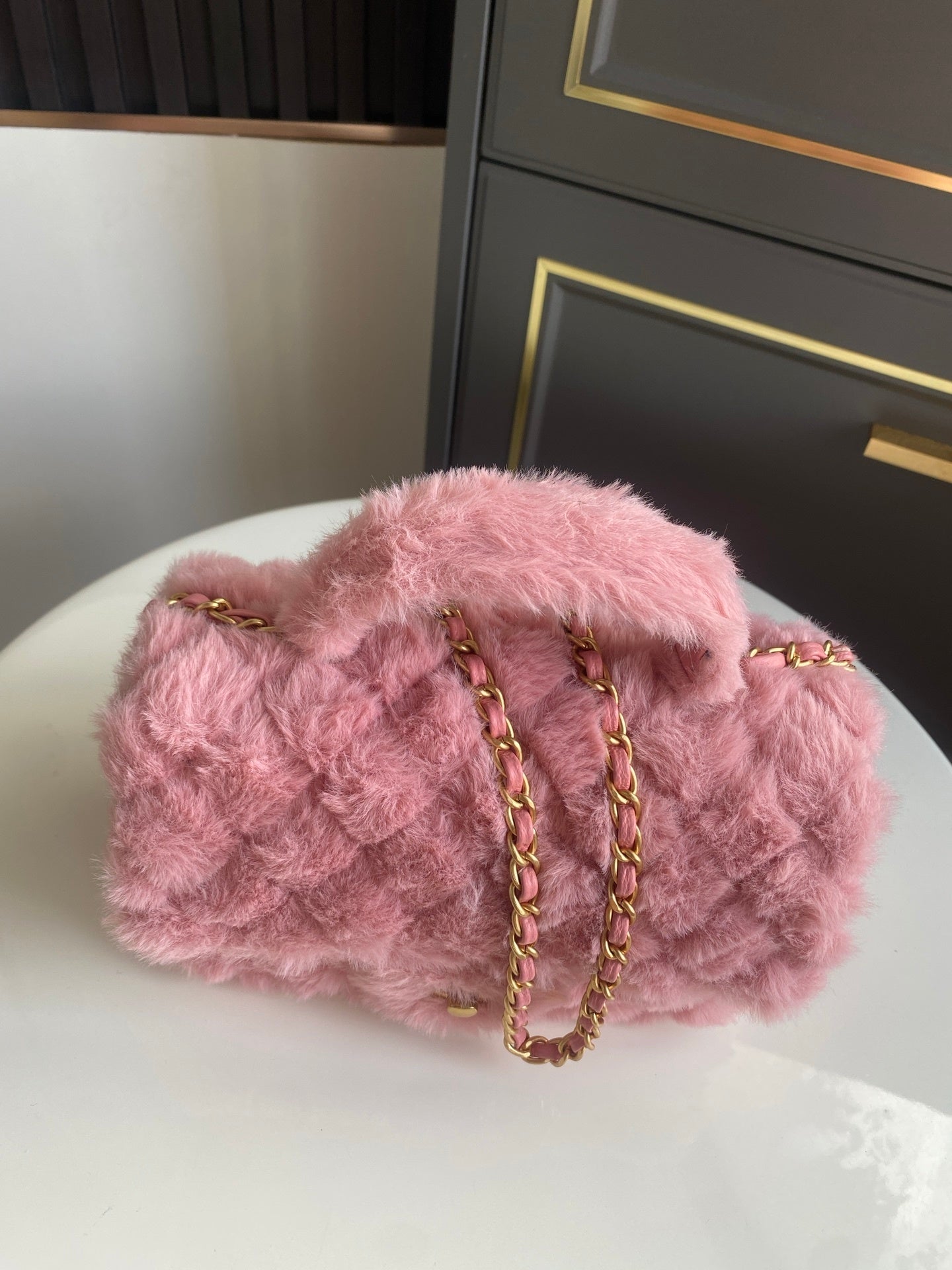 CHL Fur bag 3 Color's 20 cm