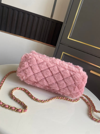 CHL Fur bag 3 Color's 20 cm