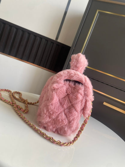 CHL Fur bag 3 Color's 20 cm