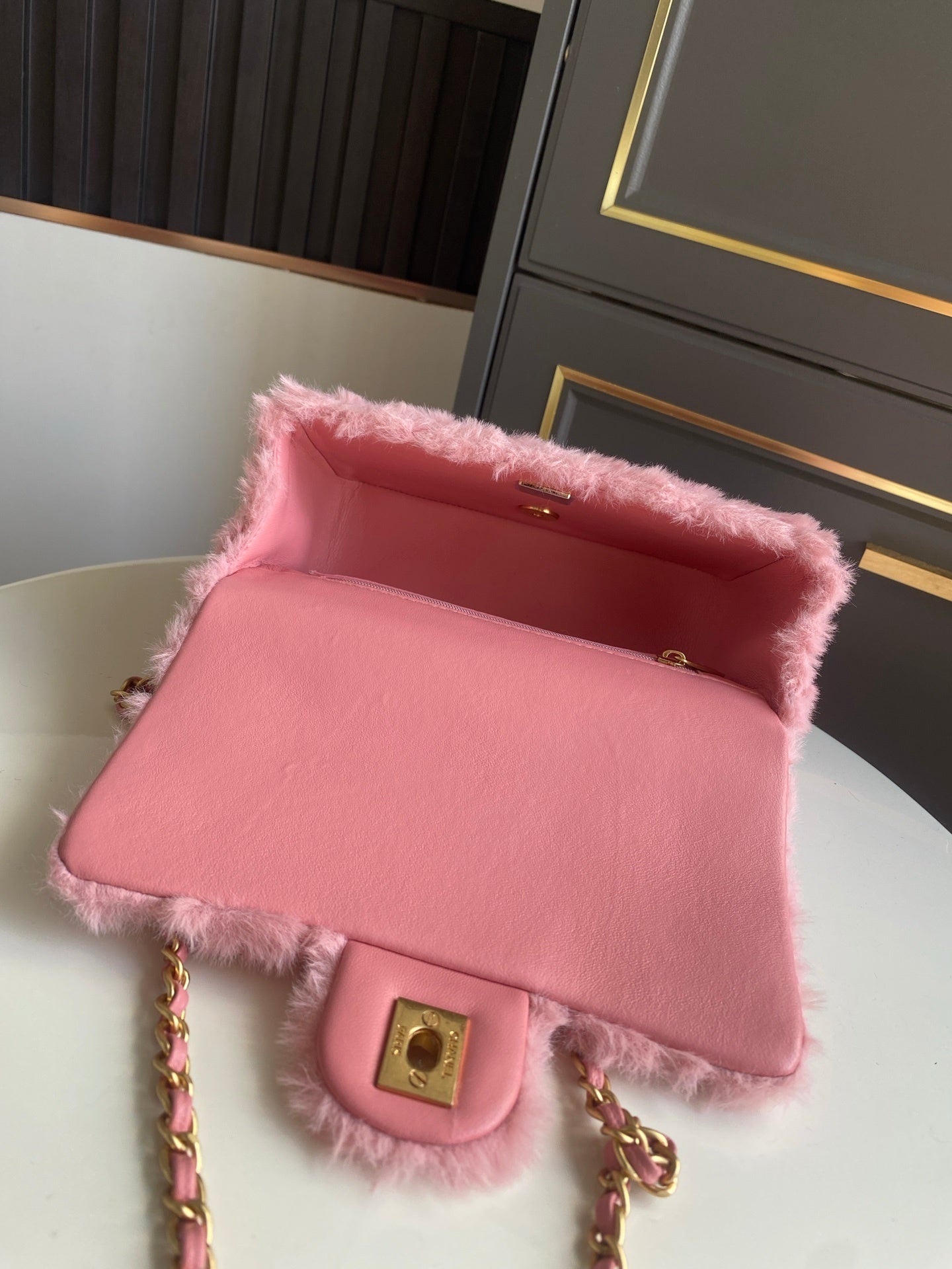 CHL Fur bag 3 Color's 20 cm