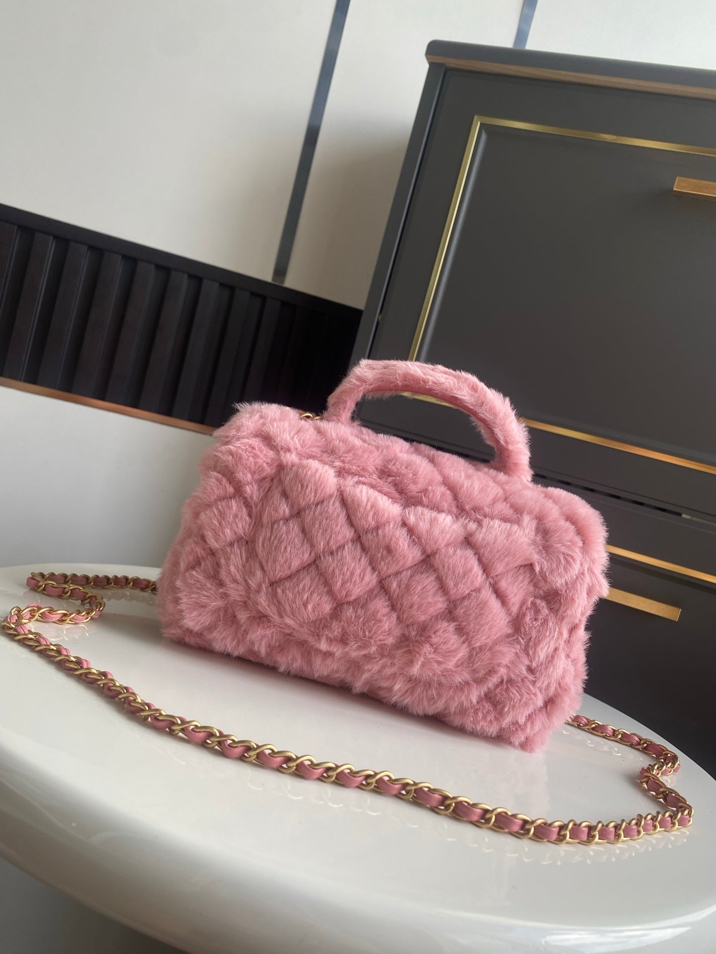 CHL Fur bag 3 Color's 20 cm