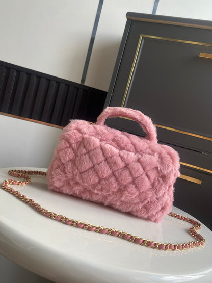 CHL Fur bag 3 Color's 20 cm