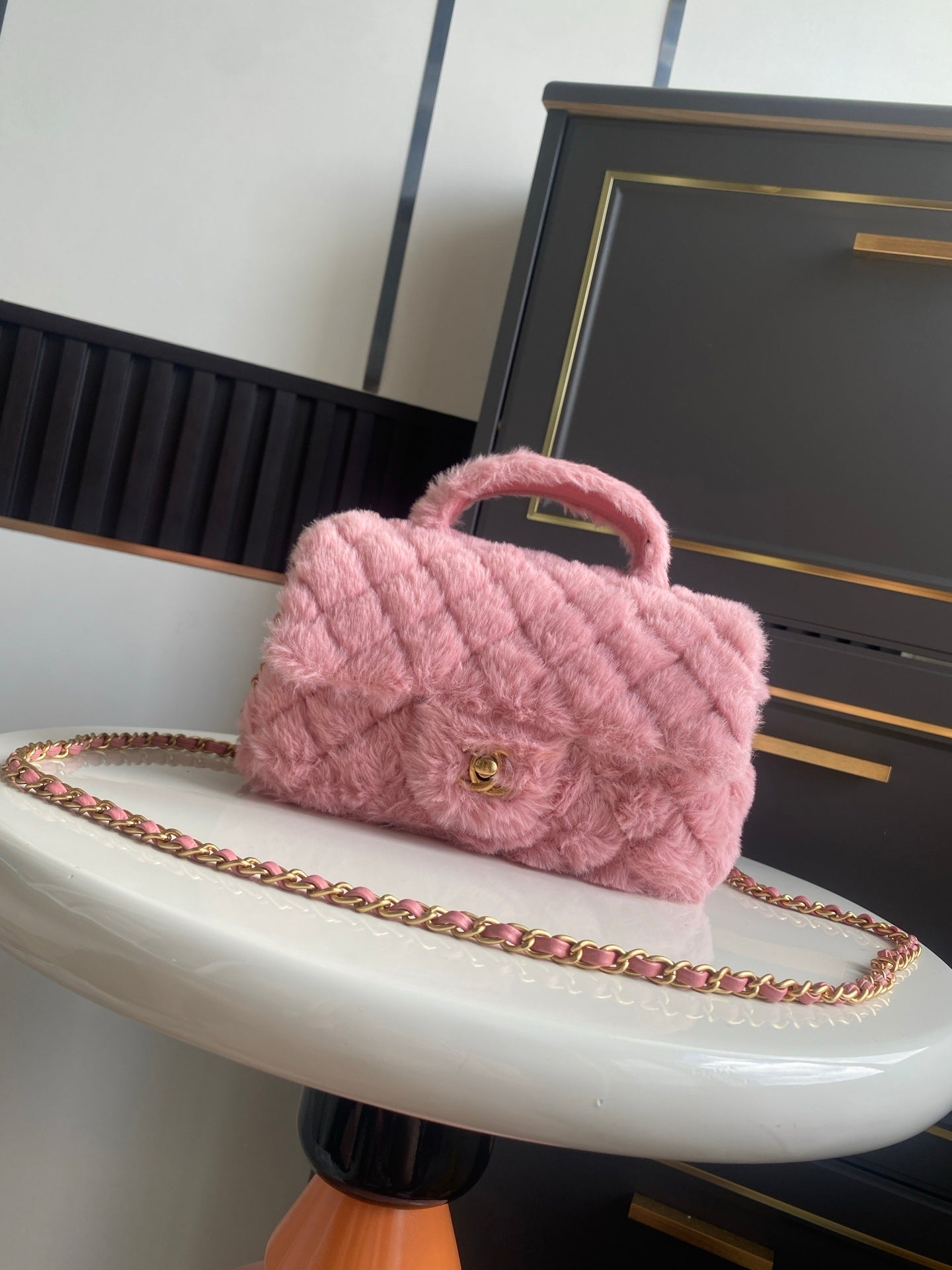 CHL Fur bag 3 Color's 20 cm