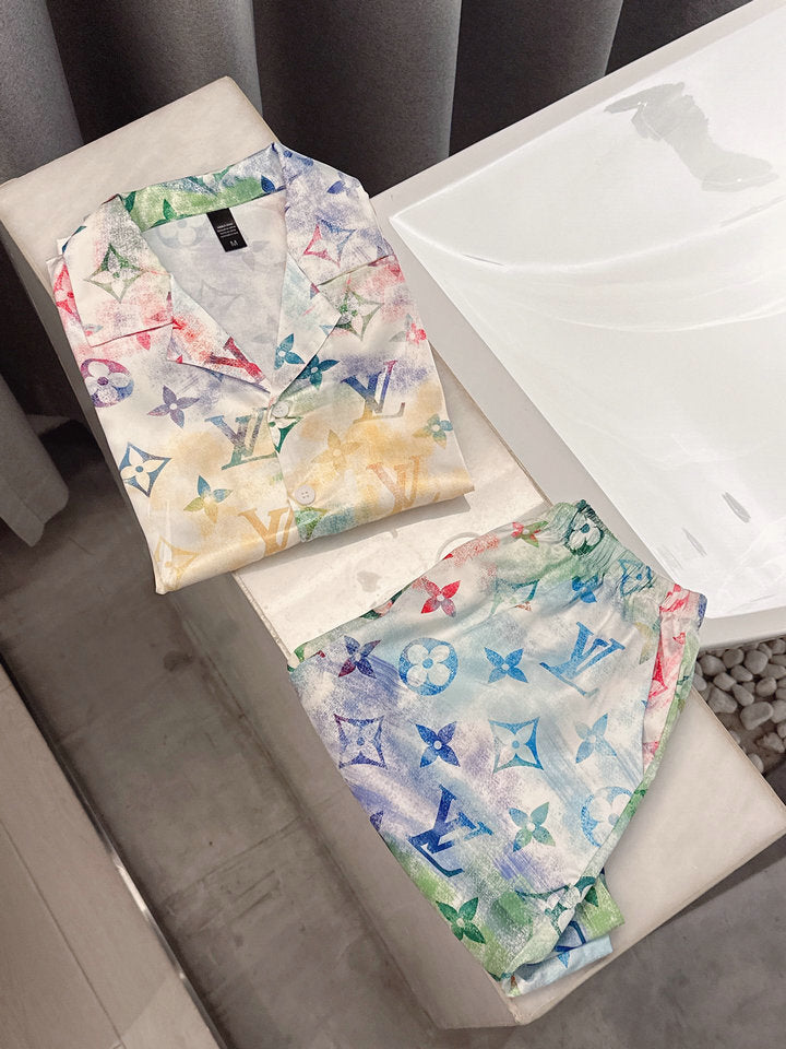LU Clothing Jacket Set Pajama