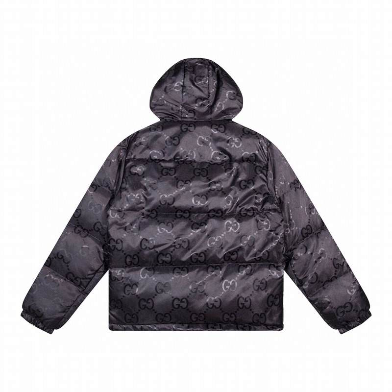 GU   Man Jacket Down Hoodie  Monogram