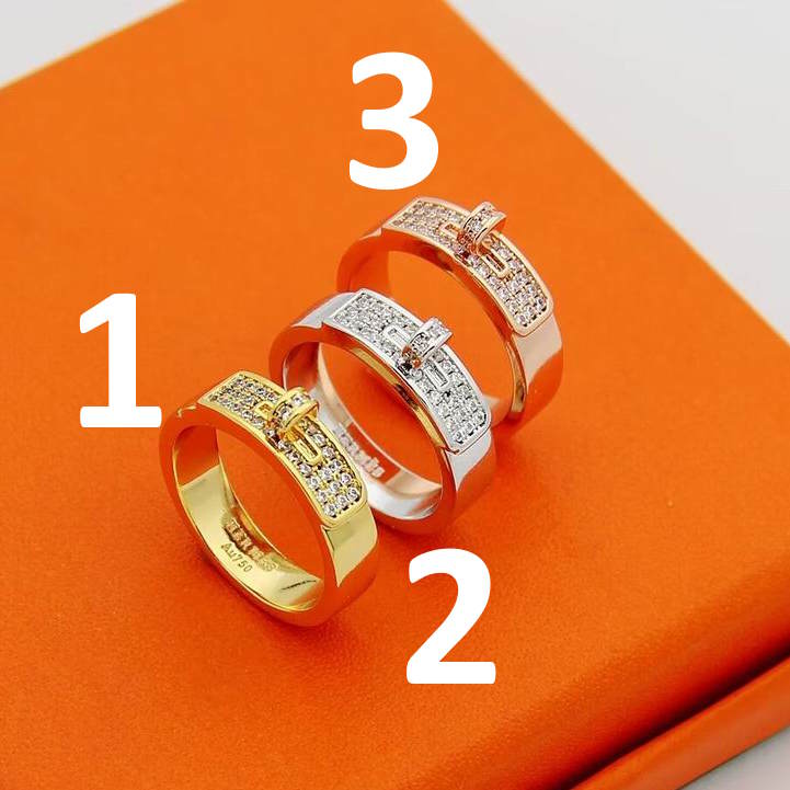 HRM Fashion Rings 3 Color's
