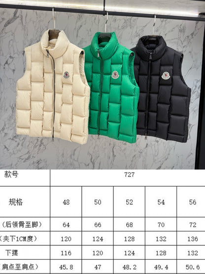 MONCR  vs  Chris Rax  Down Vest Jacket 3 Color's