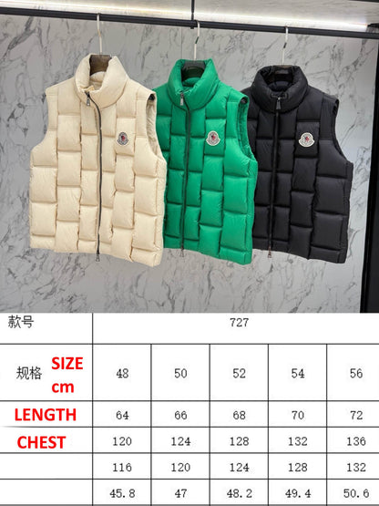MONCR  vs  Chris Rax  Down Vest Jacket 3 Color's