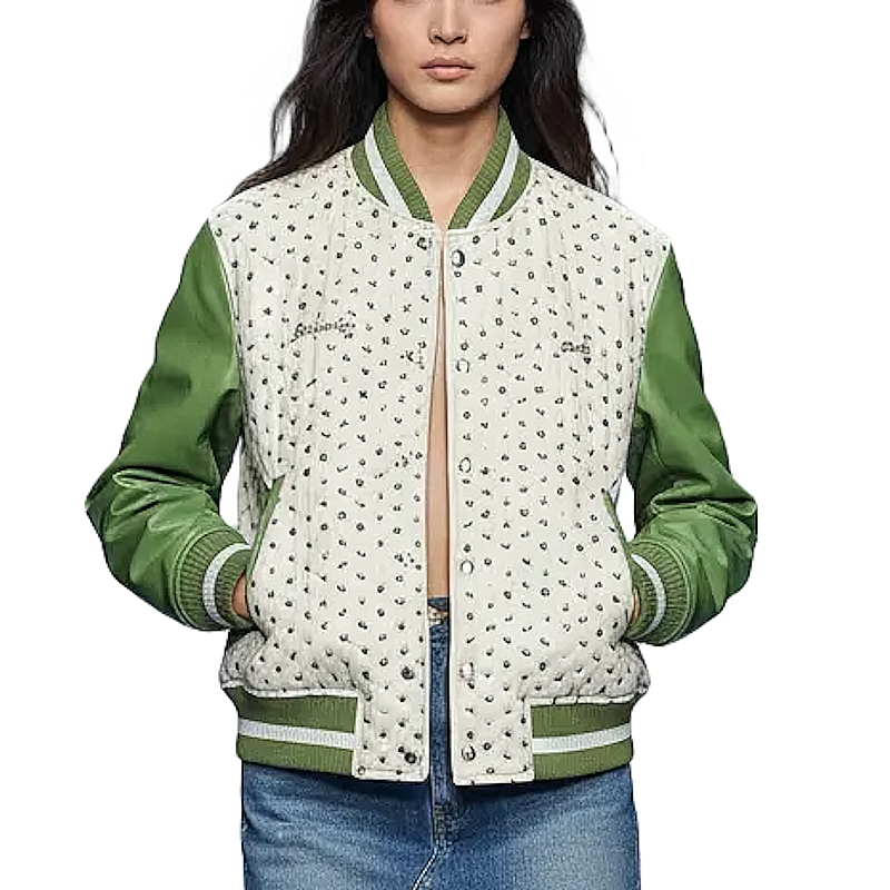 GIVENJY  Leather  Varsity Jacket  Unisex