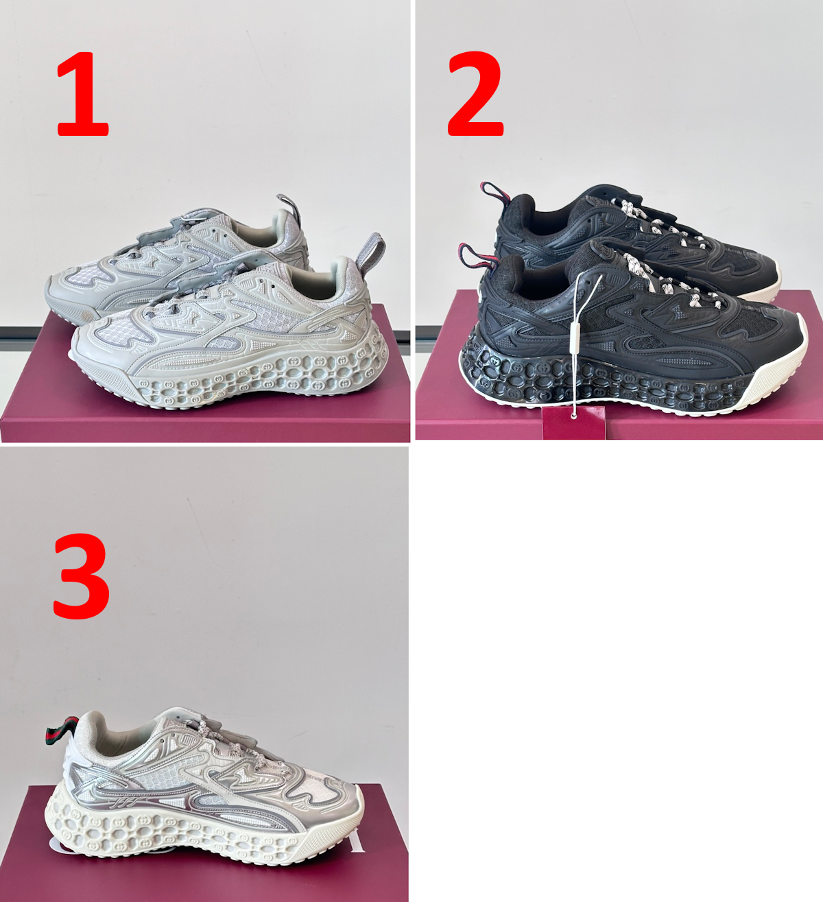 GU  Sneakers 3 Color's