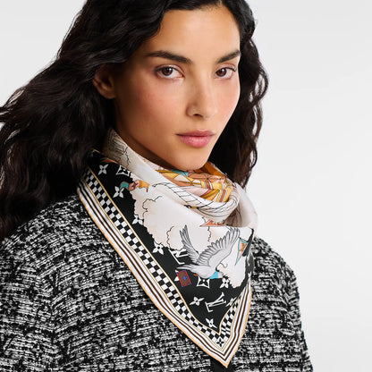 LU  Silk Scarf 2 Color's