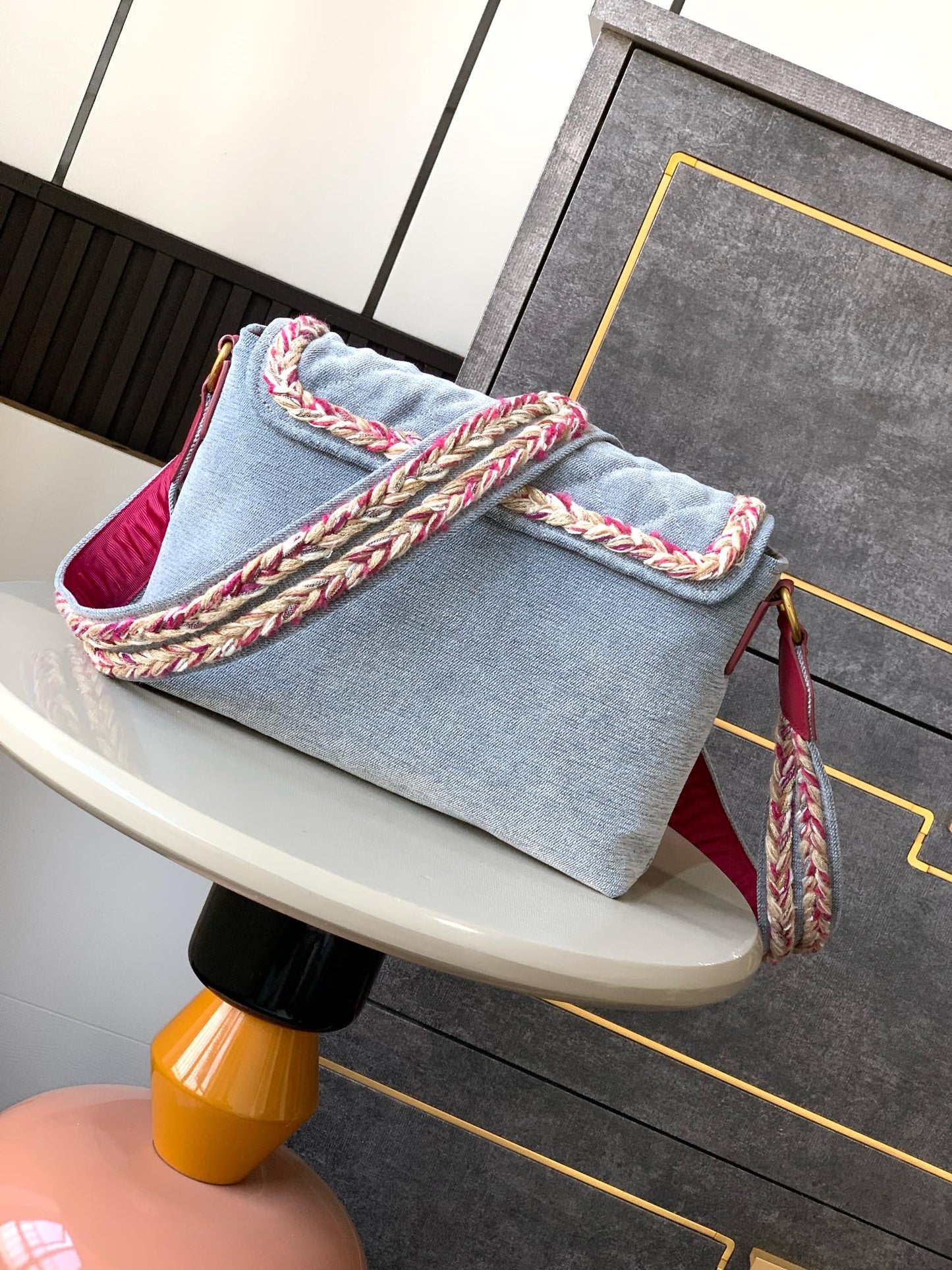 CHL  Denim bag 27 cm
