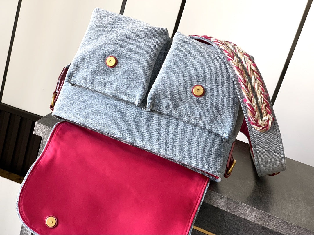 CHL  Denim bag 27 cm