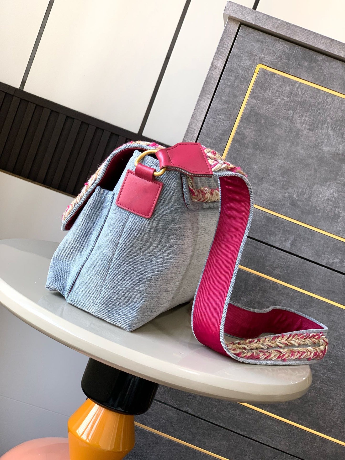 CHL  Denim bag 27 cm