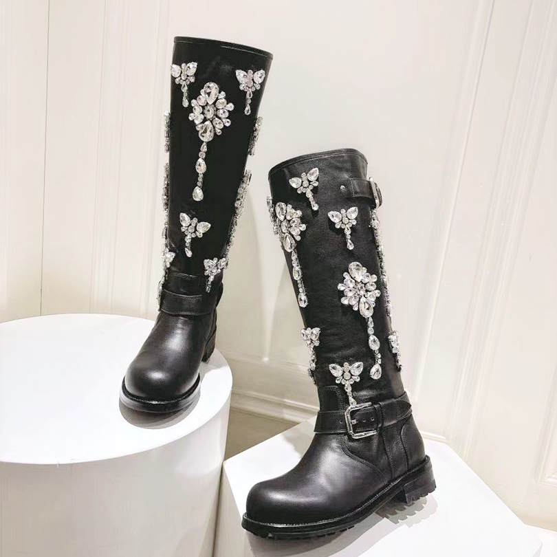G D Woman Boots  High Jeweled Limited