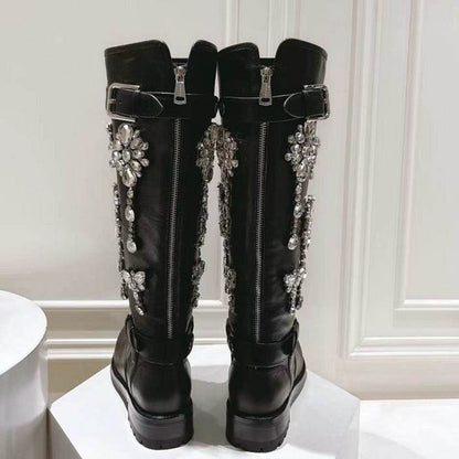 G D Woman Boots  High Jeweled Limited