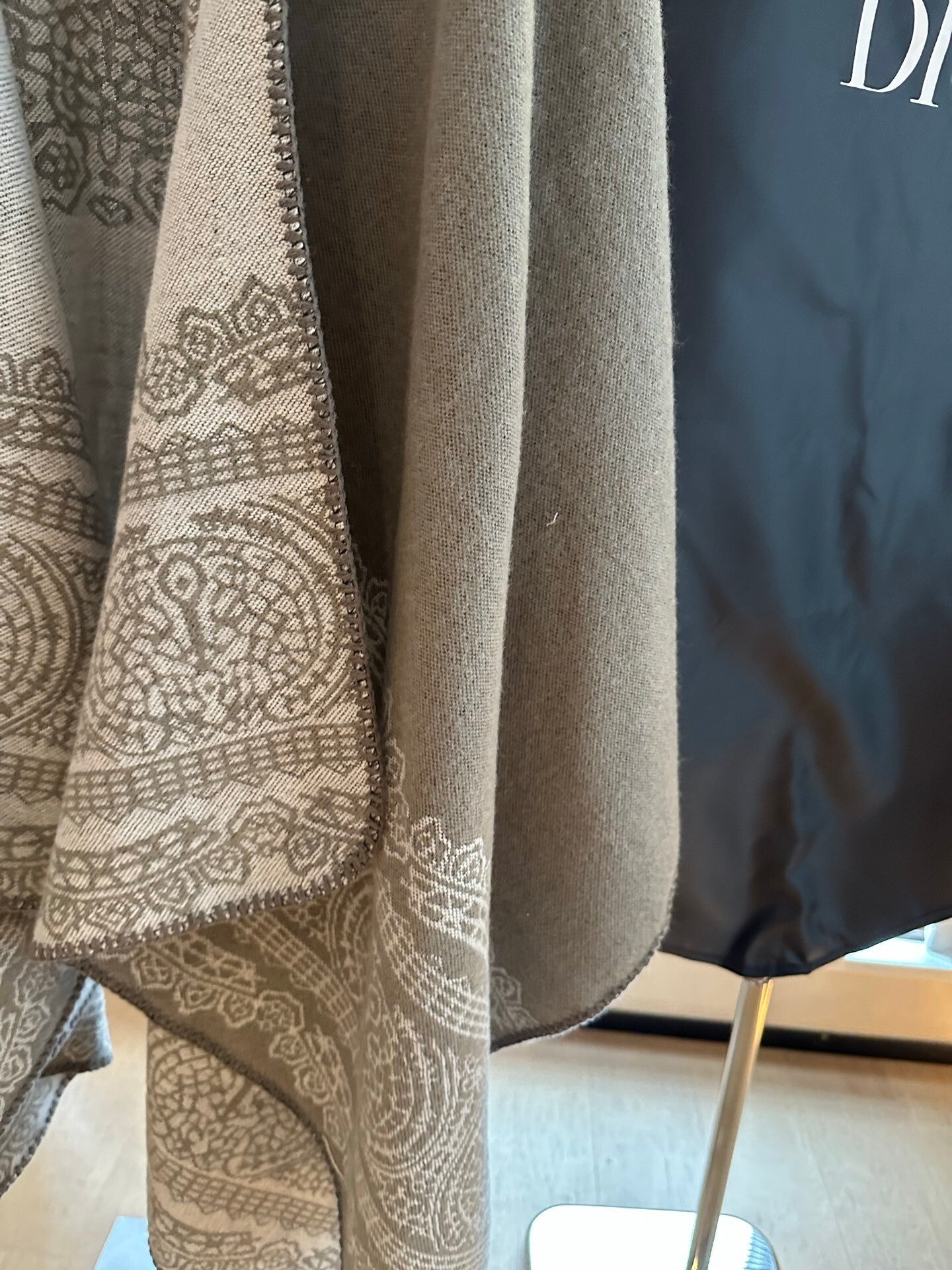 CHD  wool Scarf Cape