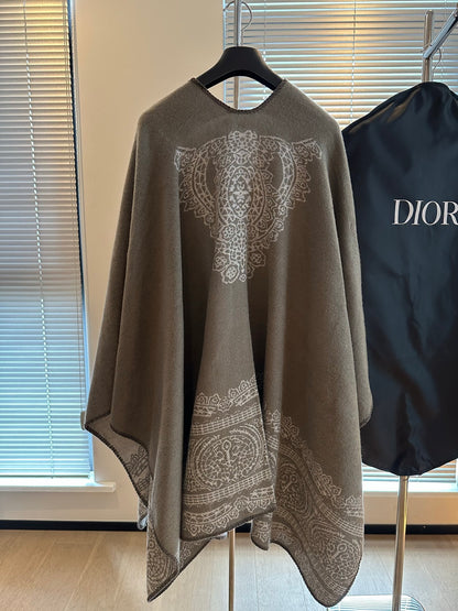 CHD  wool Scarf Cape