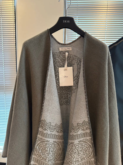 CHD  wool Scarf Cape