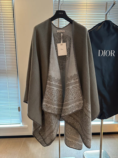CHD  wool Scarf Cape