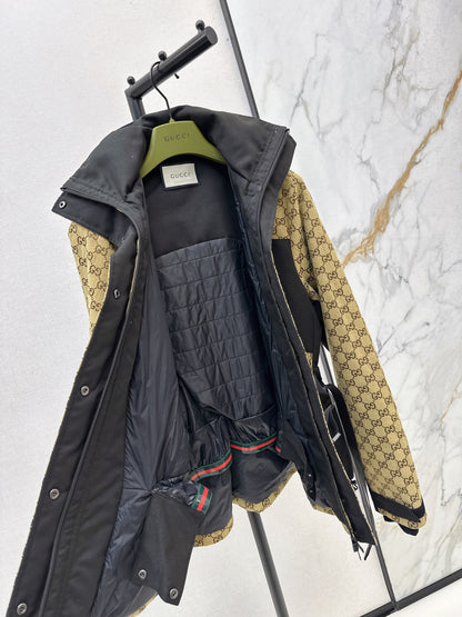 GU Jacket technical fabric jacquard  Woman