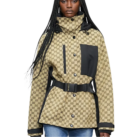 GU Jacket technical fabric jacquard  Woman