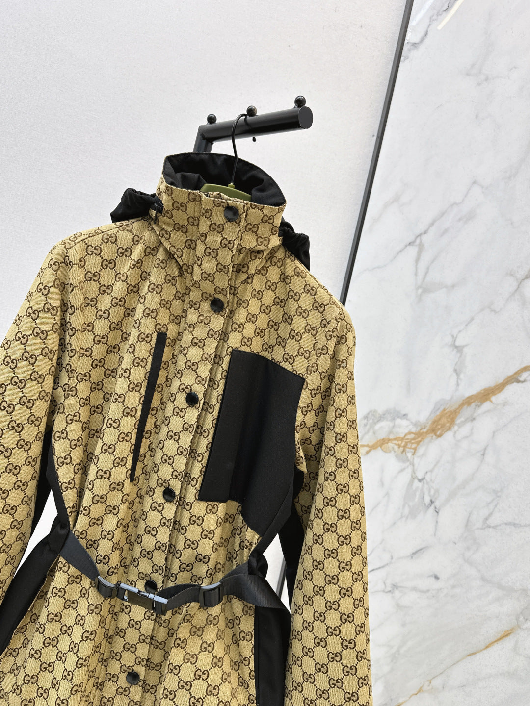 GU Jacket technical fabric jacquard  Woman