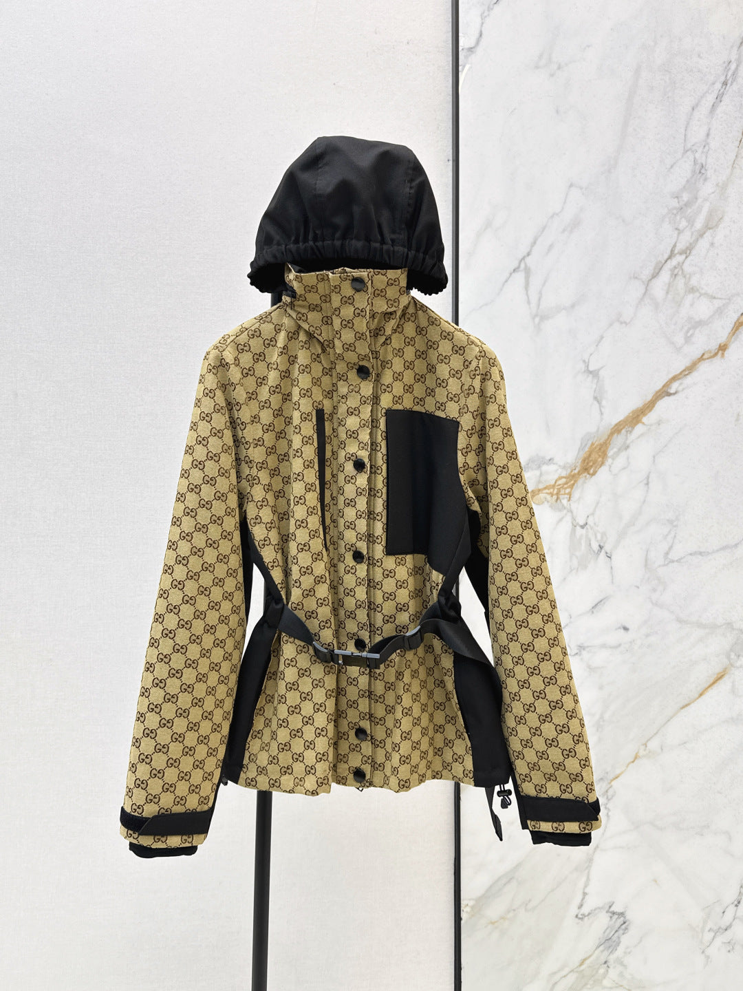 GU Jacket technical fabric jacquard  Woman