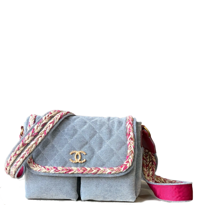 CHL  Denim bag 27 cm