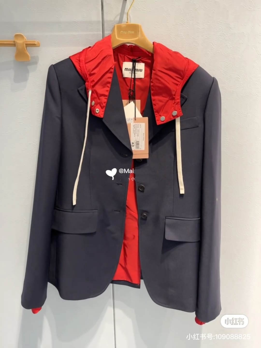 MIU MI Classic  Jacket Woman hooded   Limited
