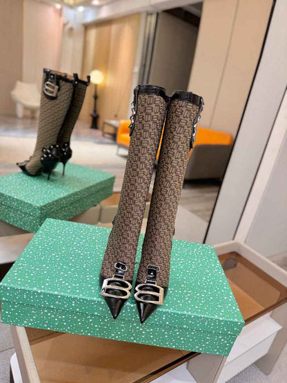 SNBAL Boots ESSEX Woman Heels High 2 Color's