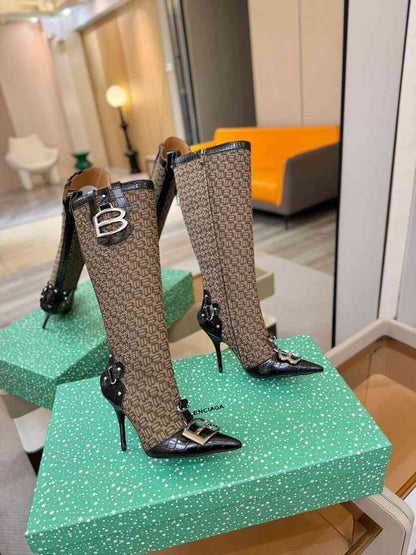 SNBAL Boots ESSEX Woman Heels High 2 Color's