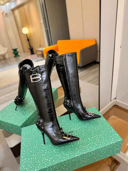 SNBAL Boots ESSEX Woman Heels High 2 Color's