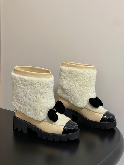 CHL Shearling  Woman Boots 2 Color's