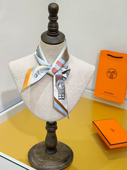 HRM Silk Wrap ribbon Scarf tie 4 Color's