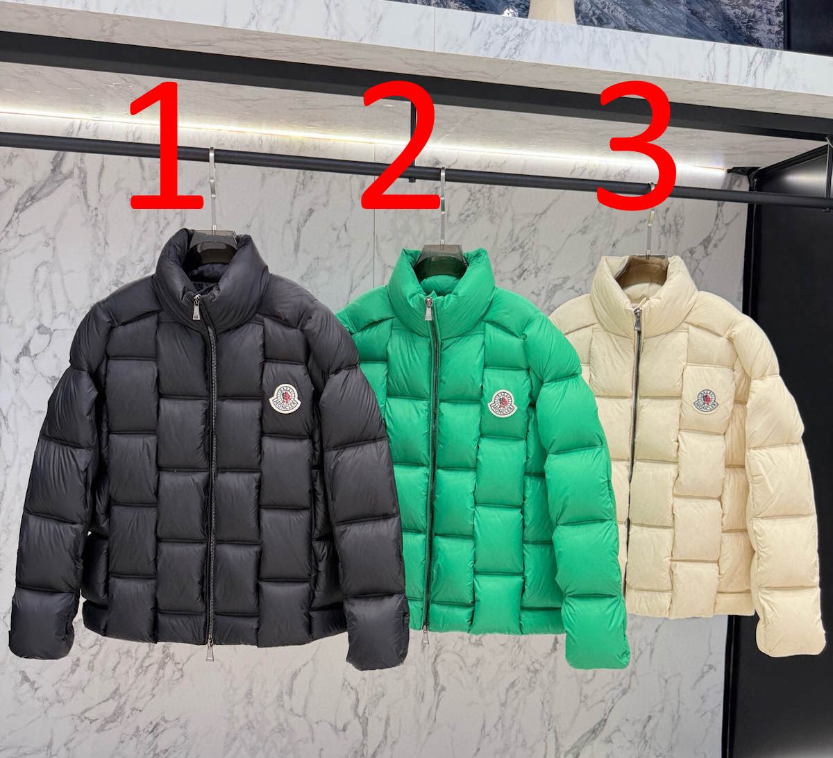 MONCR  vs  Chris Rax  Down Jacket 3 Color's