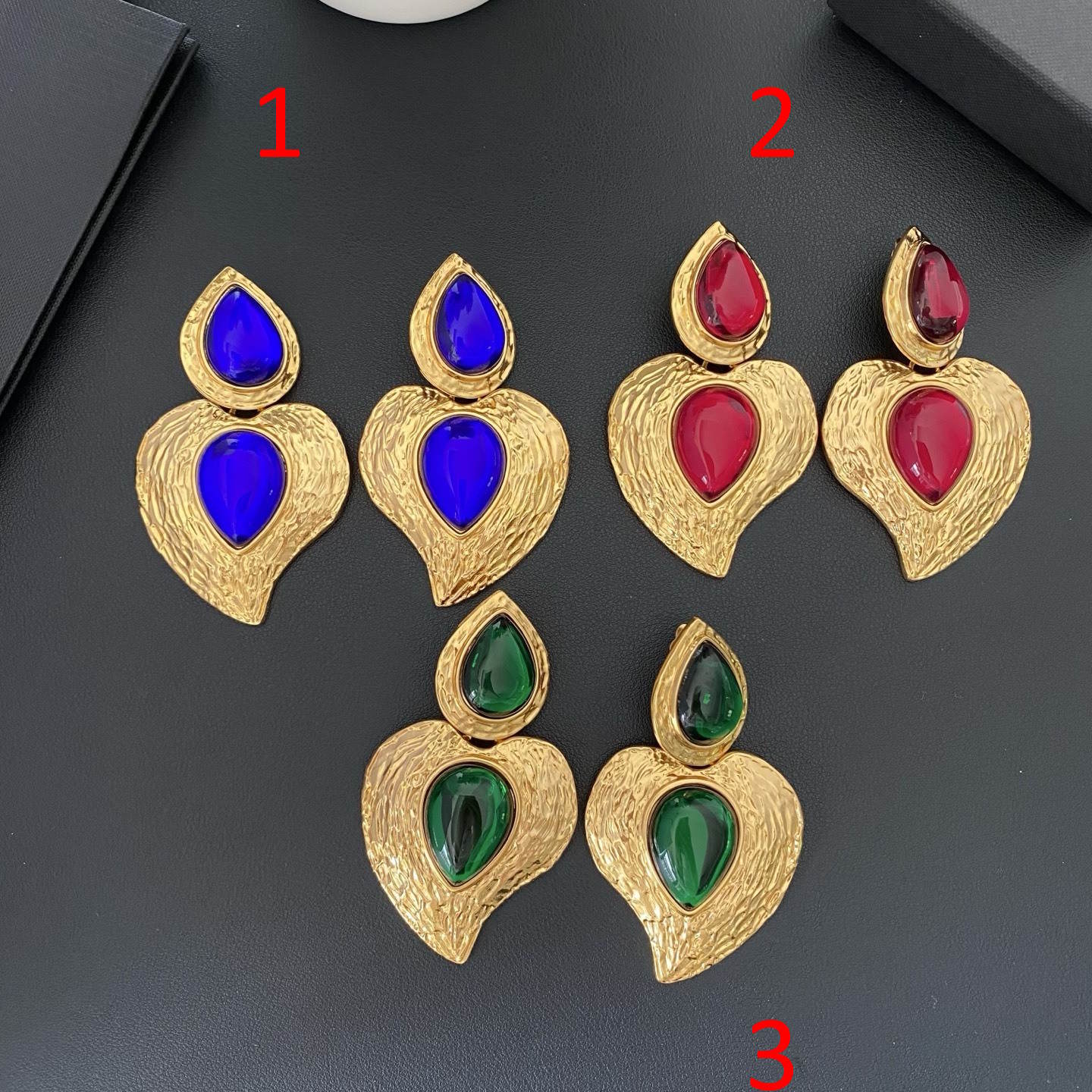 Y L Fashion Earrings 3 Color's