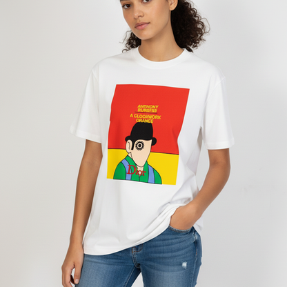 CHD   T-Shirt with Book Cover Print Unisex Relax fit