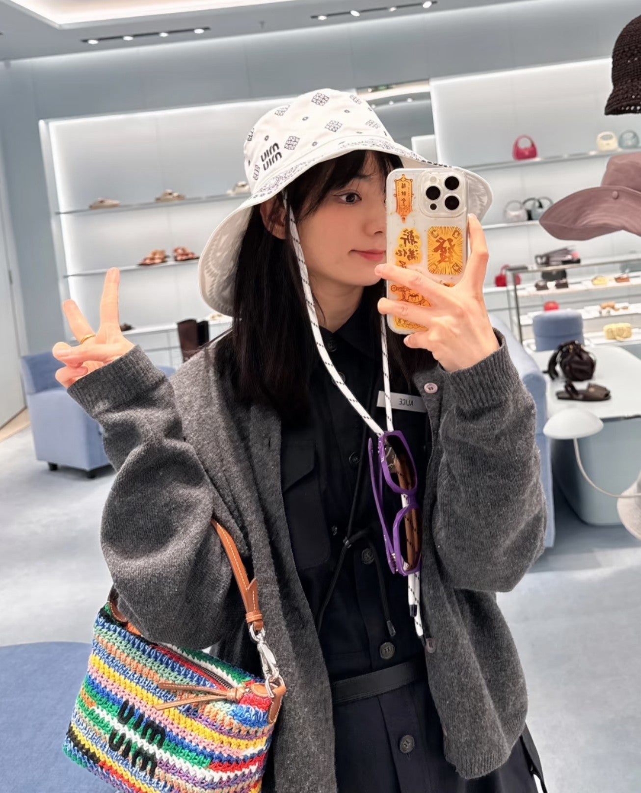 MIU MI Cap Hat 2 Color's IOF