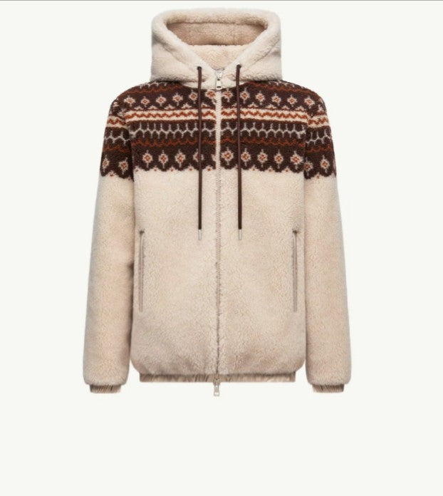 MONCR  Man Plush  Hoodie Jacket 2 Color's
