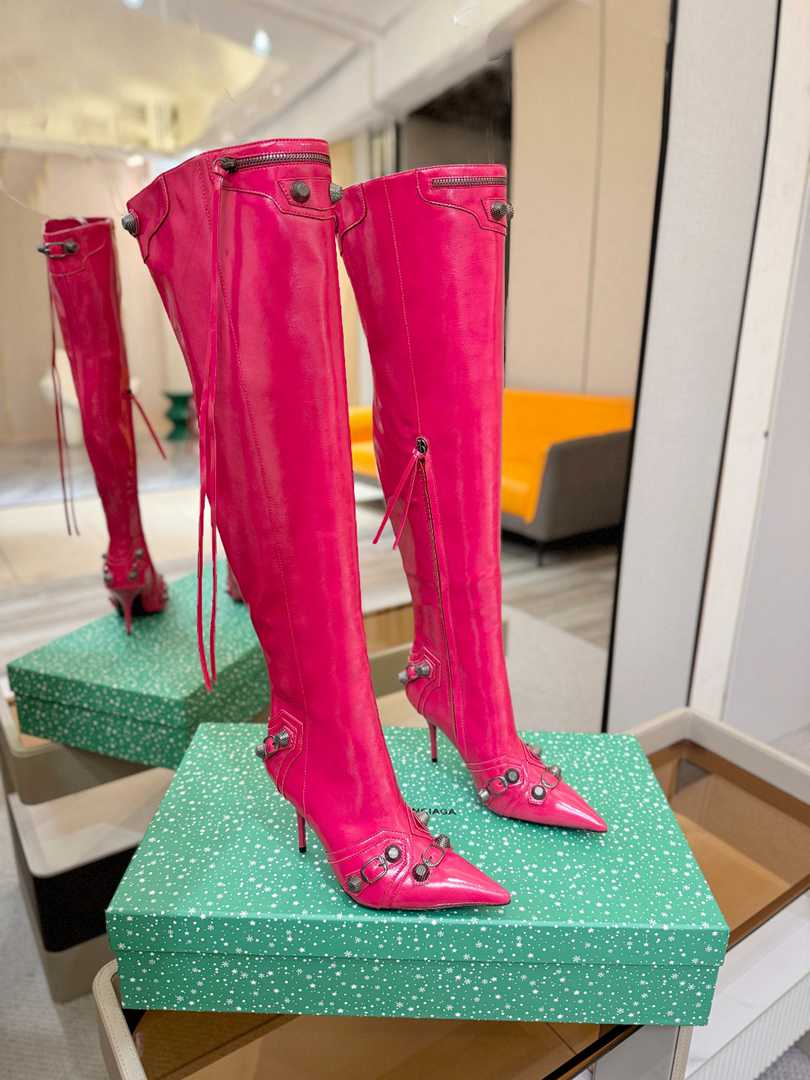 SNBAL Boots Cagole Woman over knee Heels High 9 Color's