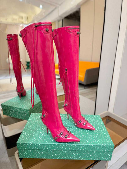 SNBAL Boots Cagole Woman over knee Heels High 9 Color's