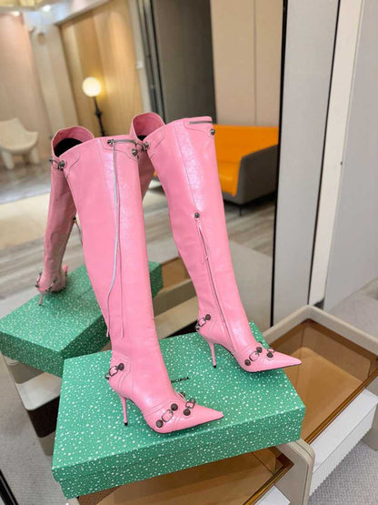SNBAL Boots Cagole Woman over knee Heels High 9 Color's