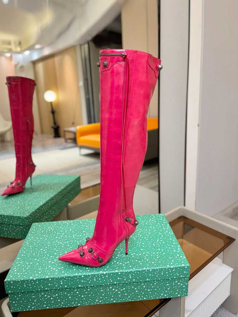 SNBAL Boots Cagole Woman over knee Heels High 9 Color's
